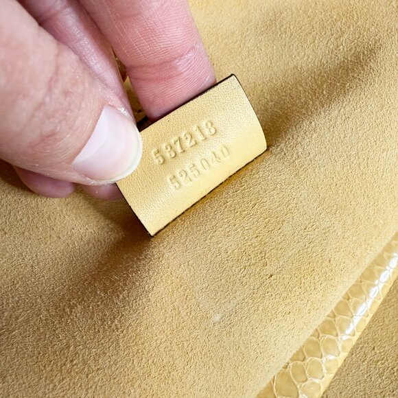 Gucci Rajah Maxi Python tote - Picture 7 of 11